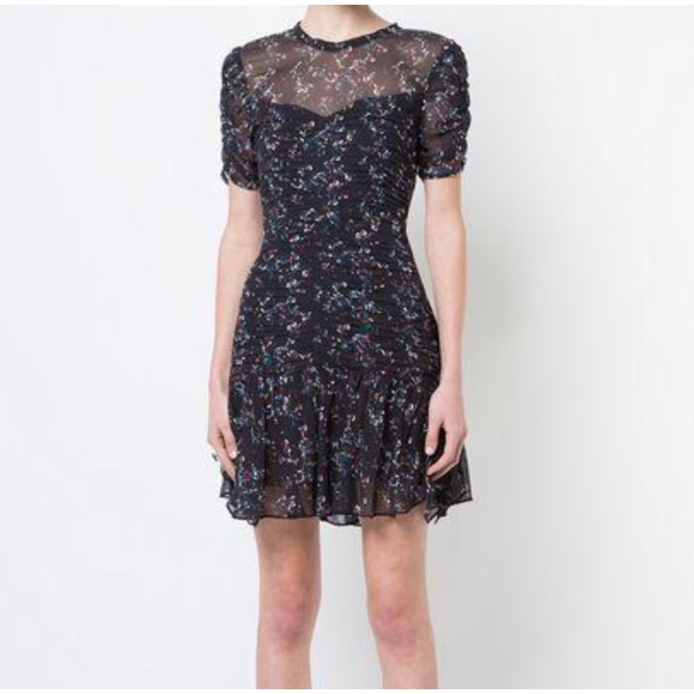 Tanya Taylor Floral mini dress